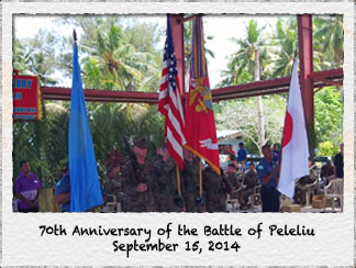 70th Anniversary of the Battle of Peleliu celebration